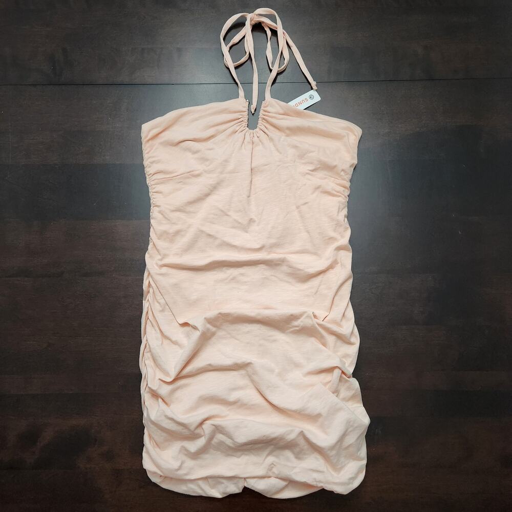 NWT Sundry Halter Mini Dress Size 3 - Large/12